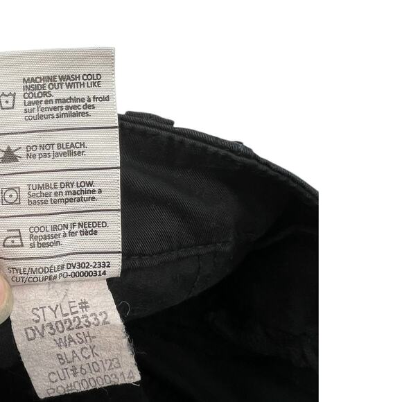 Vince‎ Pants Elastic-hem Patch-front Utility Trouser Jogger Black Size 27 - Picture 12 of 12